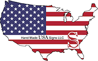 Hand Made USA Signs